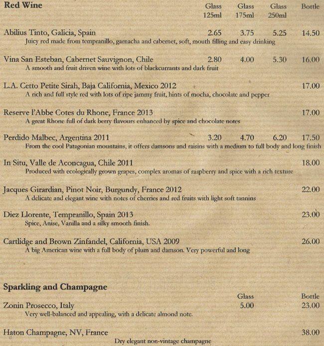 Earl Haig Hall Menu, Menu for Earl Haig Hall, Crouch End, London Zomato UK