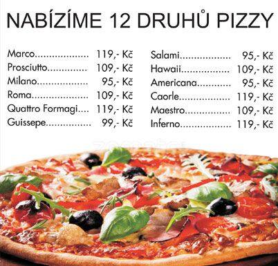 Yellow Fish - Pizza & Sushi меню