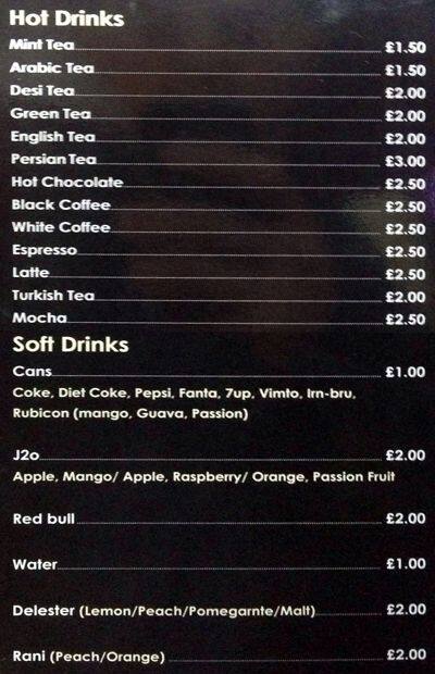 Walnut Bakery menu