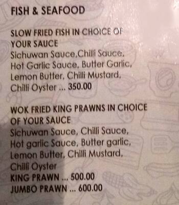 Ziya menu
