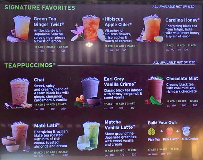 Argo Tea Menu, Menu for Argo Tea, Al Wahda, Abu Dhabi Zomato