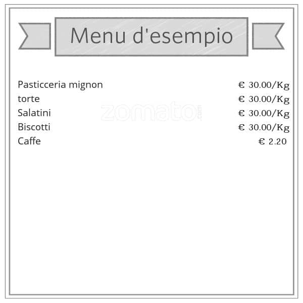 Menu di De Luca 