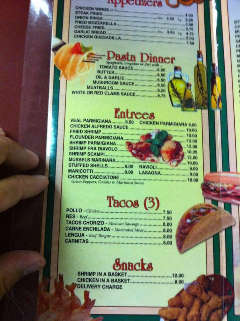 Pizza King Menu, Menu for Pizza King, Atlantic City, Atlantic City