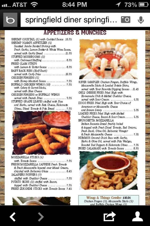 springfield-diner-menu-menu-for-springfield-diner-springfield