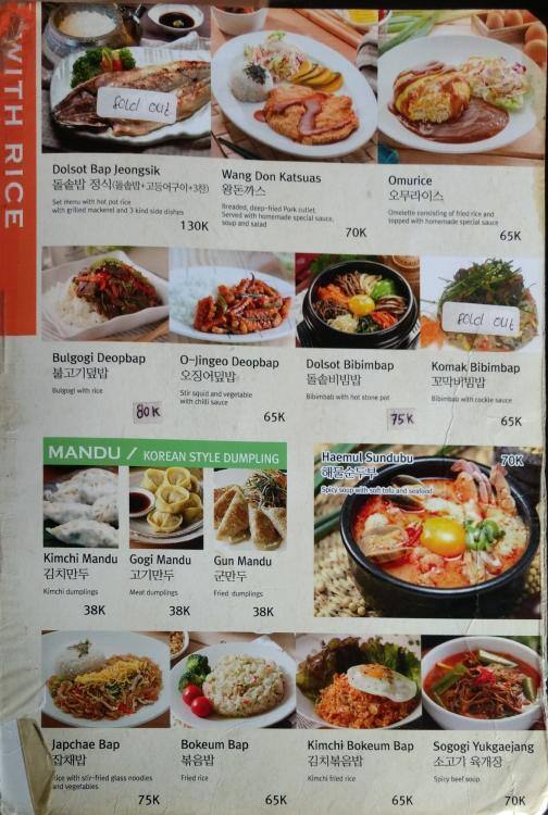Legend of Noodle Menu, Menu for Legend of Noodle, Senopati, Jakarta