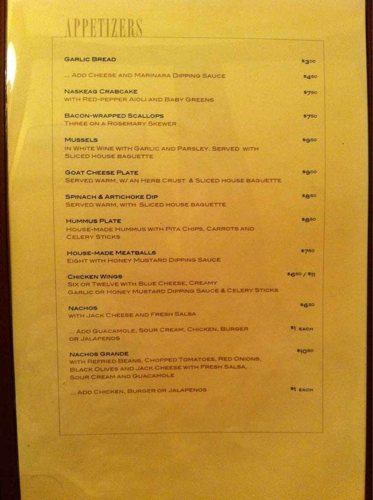 Barncastle Menu, Menu for Barncastle, Blue Hill, Blue Hill Urbanspoon