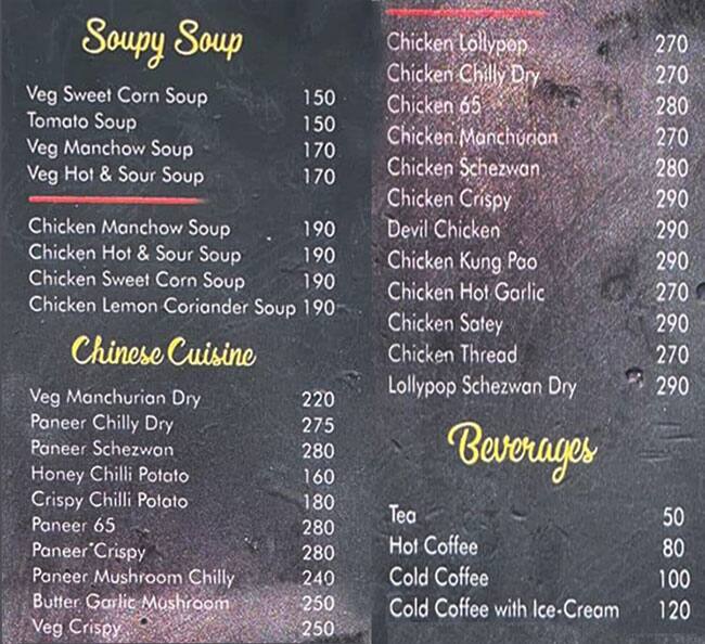 Menu Of Hubtown Cafe, Khopat, Thane West, Thane