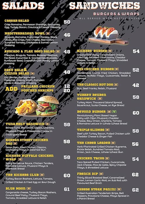 KICKERS SPORTS BAR, Dubai - Menu, Preços & Comentários de Restaurantes