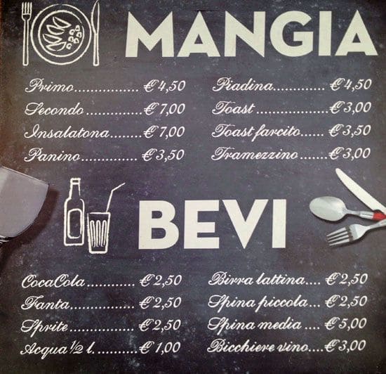 Menu di Sandi Sandi 