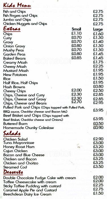 essence menu