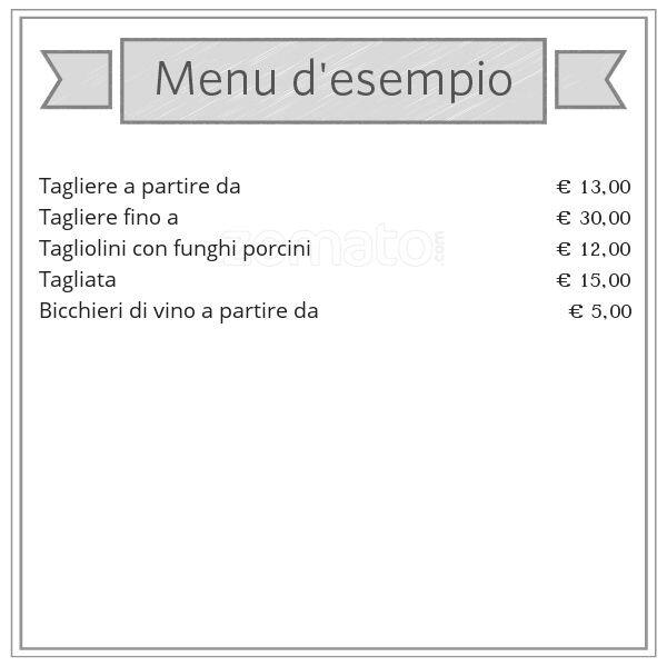 Menu di Ferrazza 