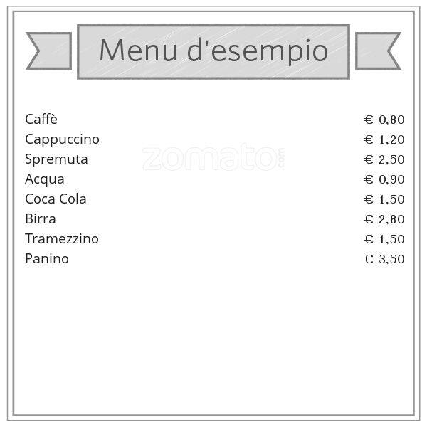 Menu di Al Belegi 
