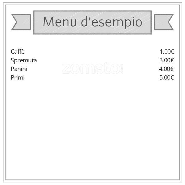 Menu di American Bar 