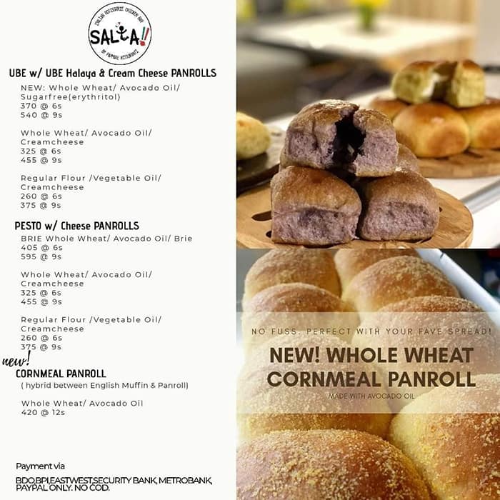 Carta de Salta! Italian Rotisserie Bar Matahimik st., Ciudad Quezon