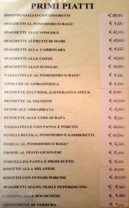 Menu di Break Time Cafè 