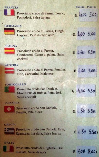 Menu di Bar Melody 