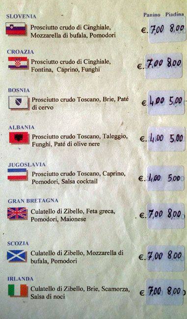 Menu di Bar Melody 