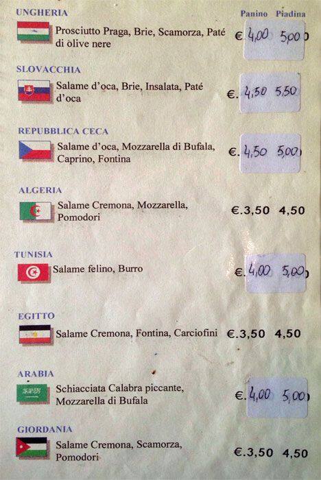 Menu di Bar Melody 