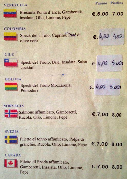 Menu di Bar Melody 