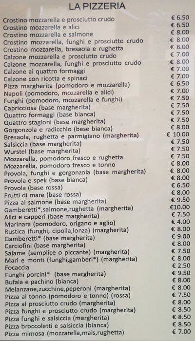 Menu di L'antica Roma 