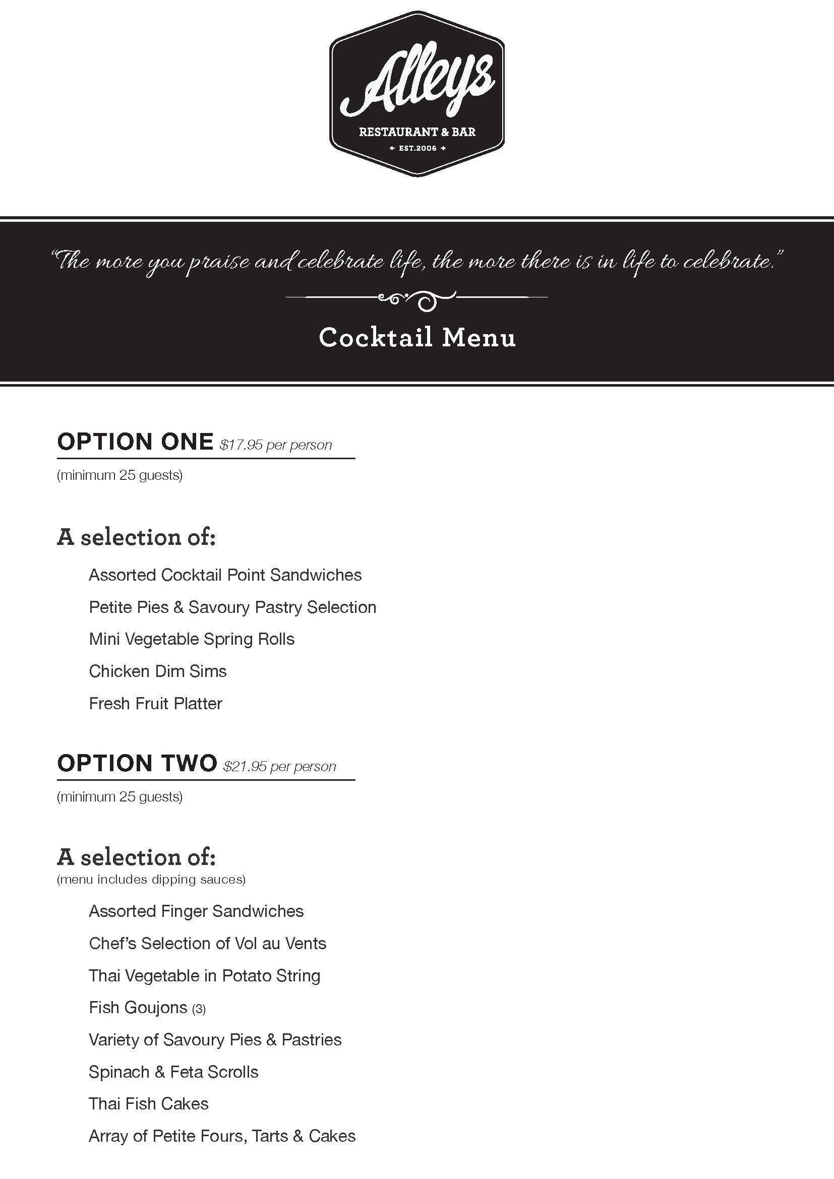 Menu at Currumbin RSL pub & bar, Currumbin