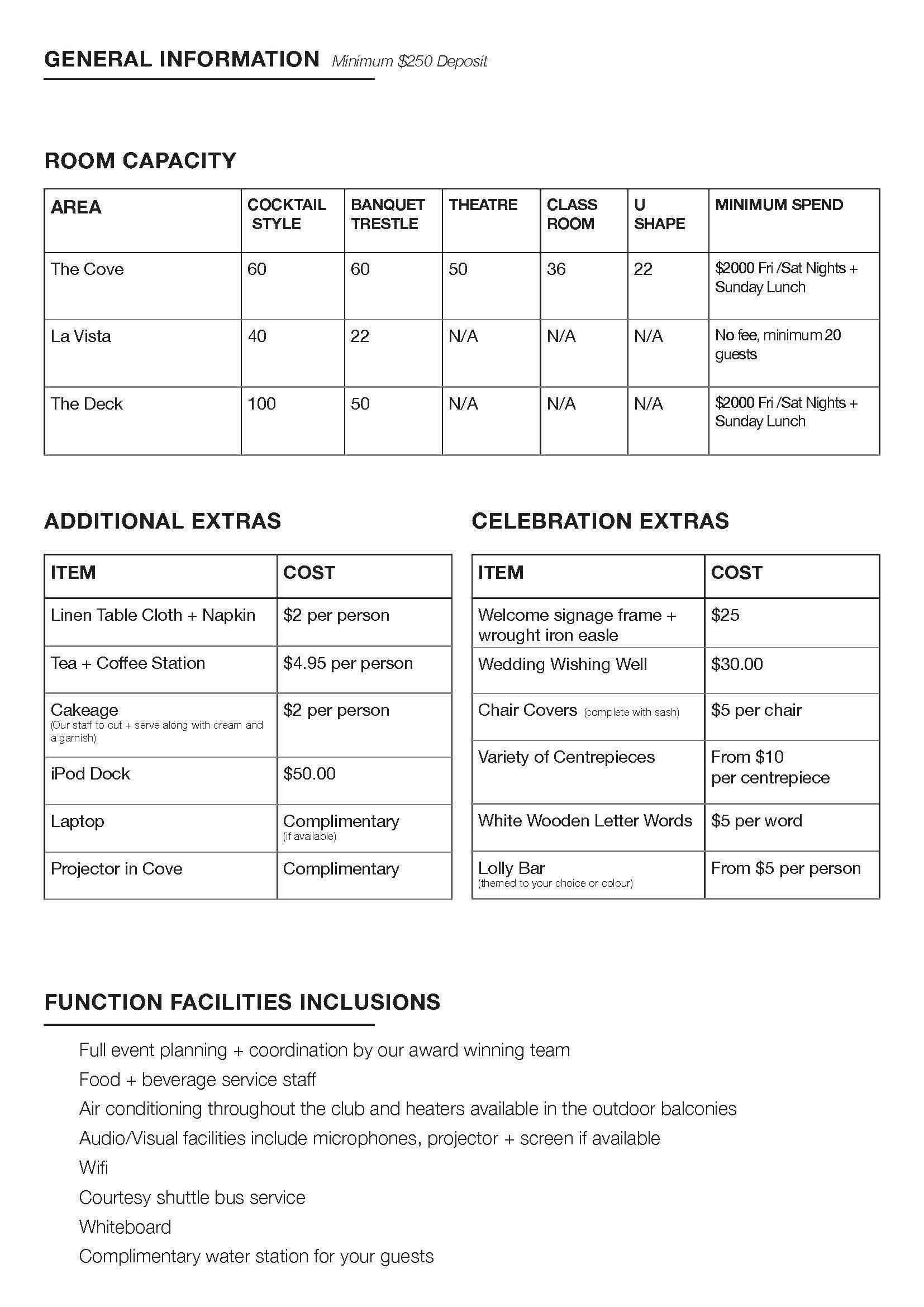 Menu at Currumbin RSL pub & bar, Currumbin