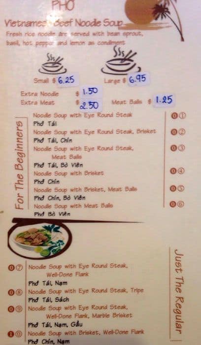 Pho To Liem Menu, Menu for Pho To Liem, Everett, Everett