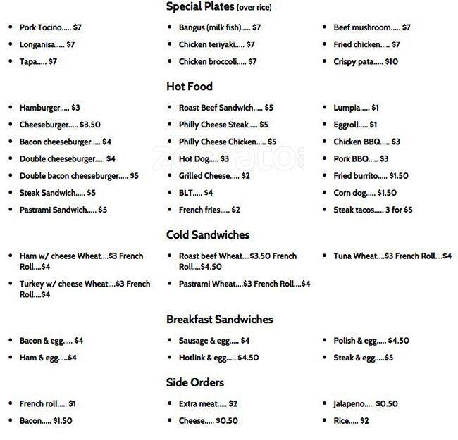 Menu At Rita S Catering Restaurant San Francisco   De496b182282ff6241e83fe61af9111a 