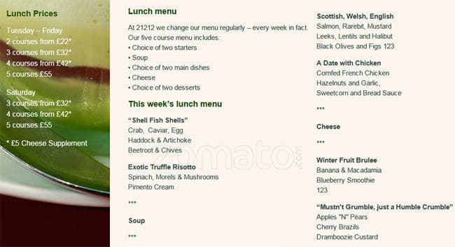21212 menu
