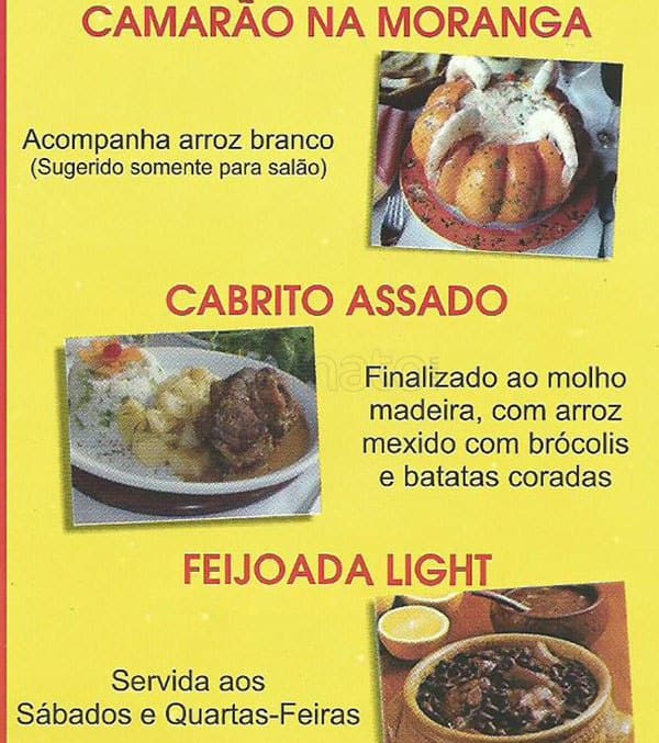 A Panqueca - Moema cardápio