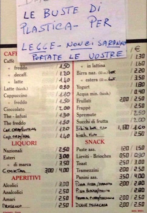 Menu di Antonio da Ceccano 