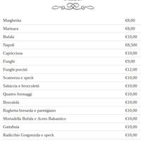 La Gattabuia Menu Menu For La Gattabuia Trastevere Roma