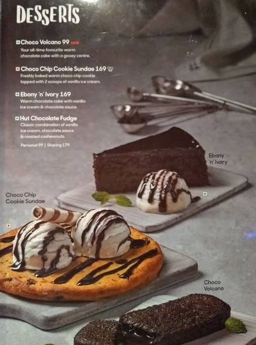 pizza hut dessert