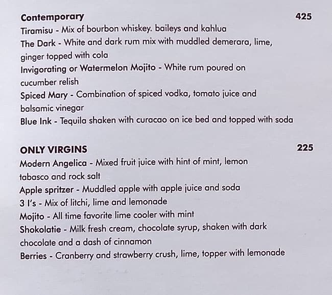 Hotel Celebration Lavasa-Hotel in Lavasa menu