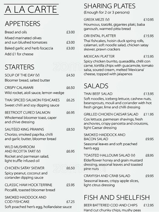 Lime Menu, Menu for Lime, Salford, Manchester Zomato UK