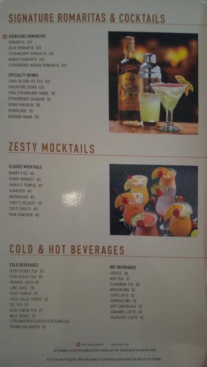 Tony Roma's Menu, Menu for Tony Roma's, Puri Indah ...