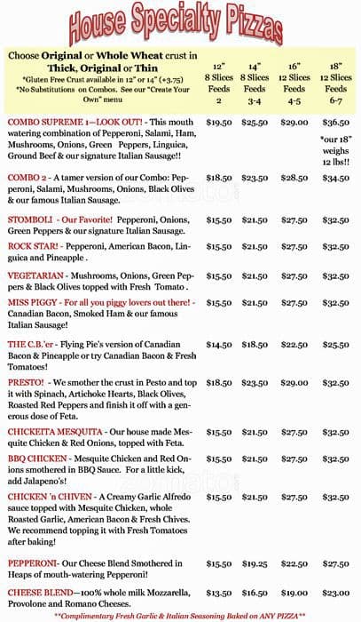 Menu At Flying Pie Pizzeria Issaquah menu-at-flying-pie-pizzeria-issaquah