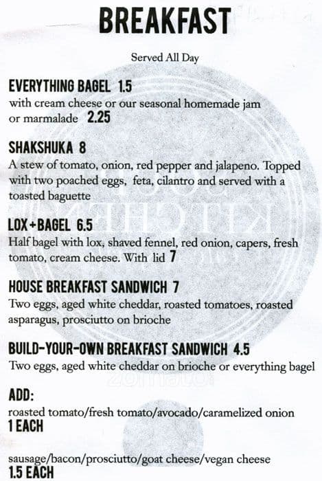 soup kitchen menus