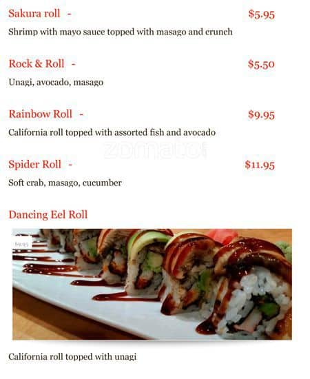 Kobe Japanese Steak & Seafood House Fredericksburg Menu Menu at Otani Japanese Steak and Seafood House restaurant, Fredericksburg