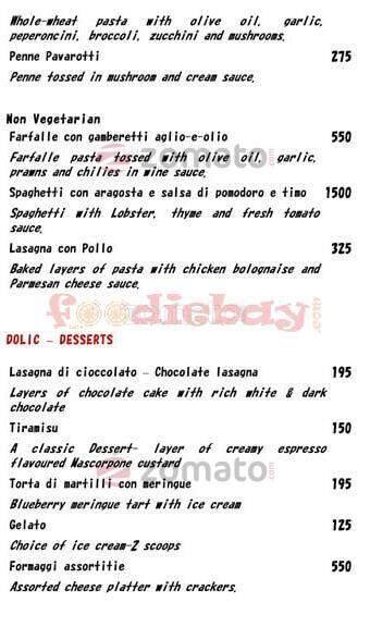 Kuki XO menu