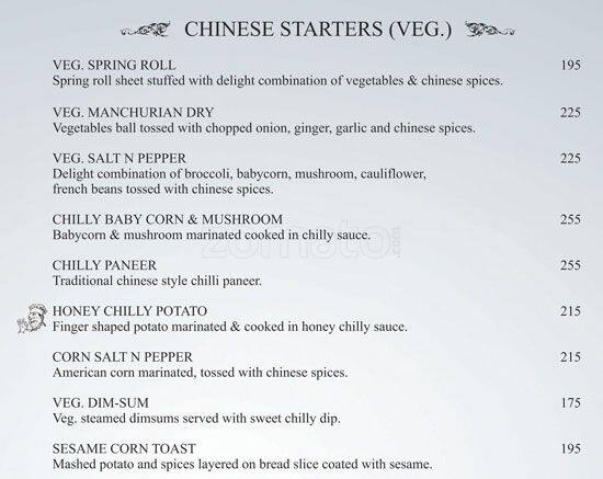Black Pepper Kitchen menu