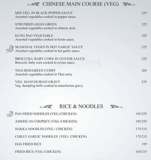 Black Pepper Kitchen menu