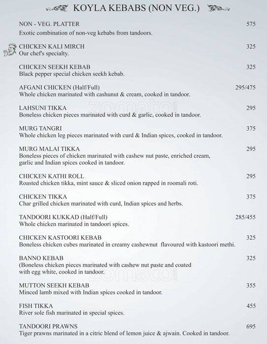 Black Pepper Kitchen menu