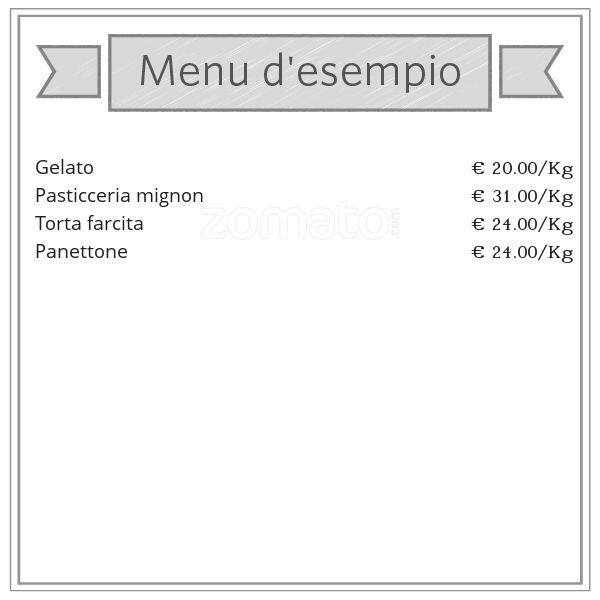 Menu di Migliavacca 
