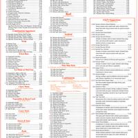 New East Garden Menu Menu For New East Garden St Johnsbury St