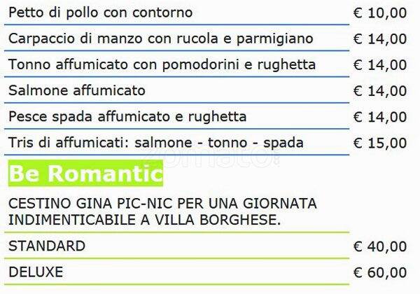 Menu di GiNa 