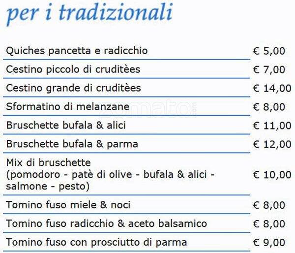 Menu di GiNa 