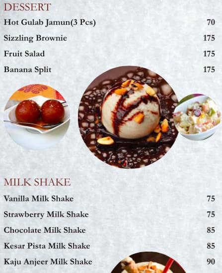 9 Spices menu
