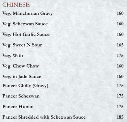 9 Spices menu