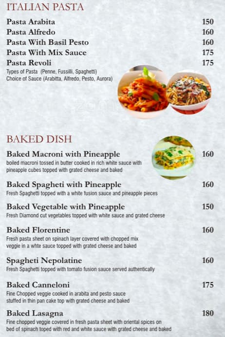 9 Spices menu